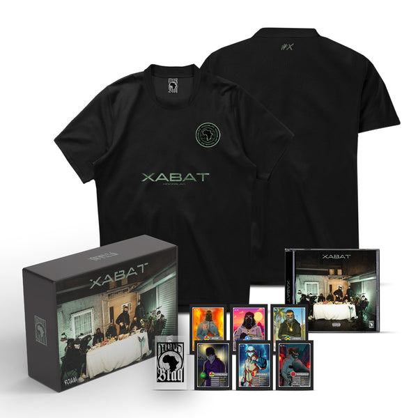 HoodBlaq - XABAT Fanbox (mit CD, Trikot Gr. M, Sammelkarten, Sticker)