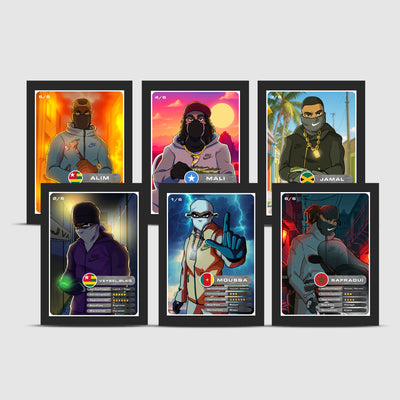 HoodBlaq - XABAT Fanbox (mit CD, Trikot Gr. M, Sammelkarten, Sticker)